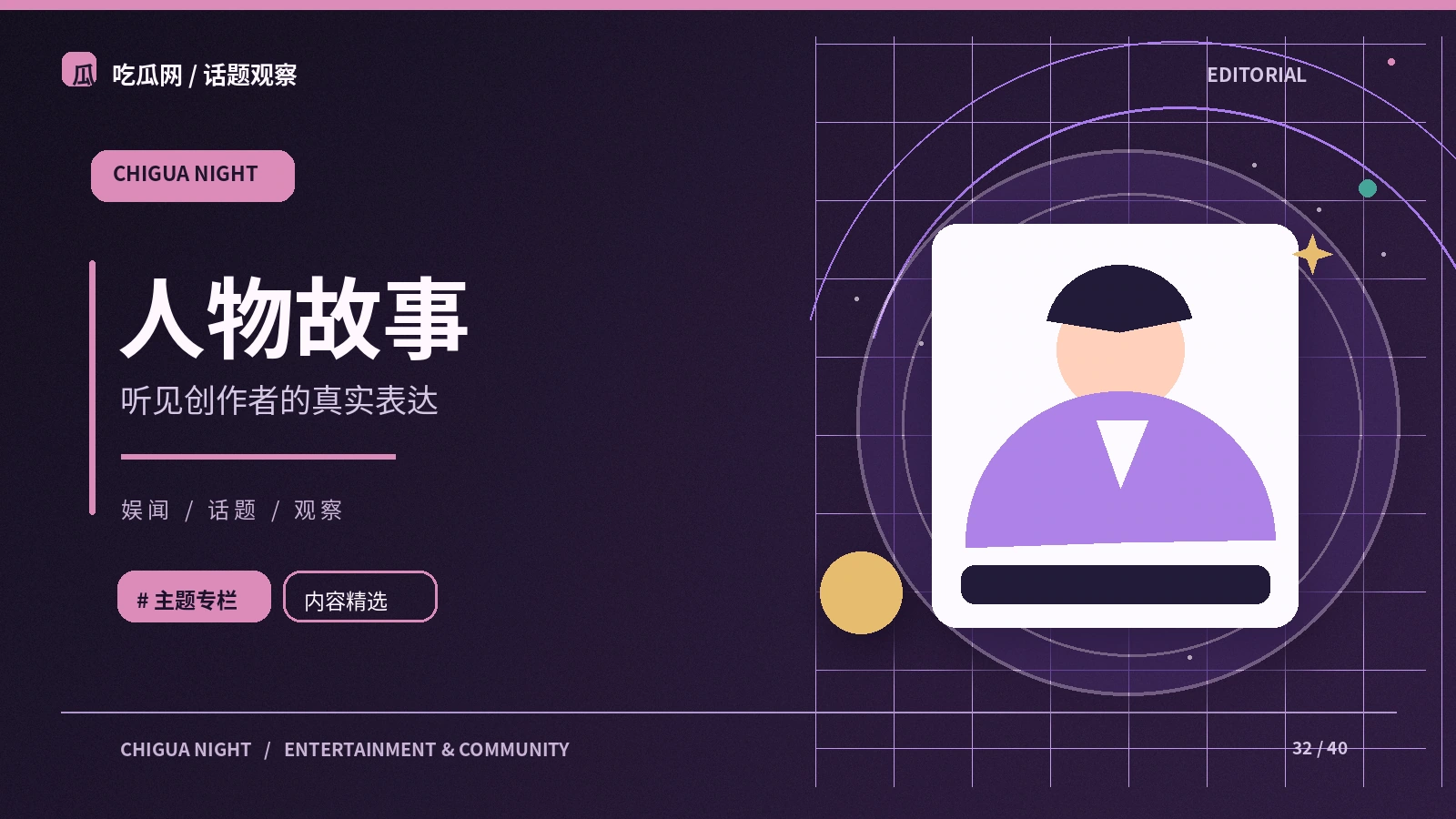 人物作品与公开舞台